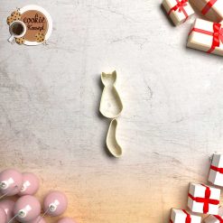 Polimer Kil Kalıbı - Kedi Model #097
