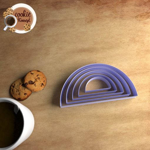 Çoklu Kesici Set - Yarım Daire