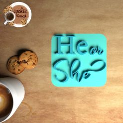He or She - Stamp