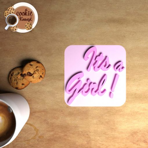 It's a Girl- Stamp
