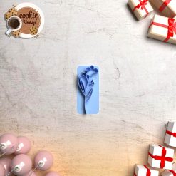 Polimer Kil Kalıbı - Çiçek Damga #91