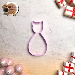 Polimer Kil Kalıbı - Kedi Model #422