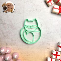 Polimer Kil Kalıbı - Kedi Model #427