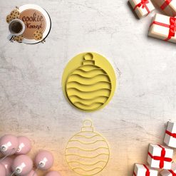 Polimer Kil Kalıbı - Ornament Damga #154
