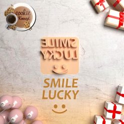 Polimer Kil Kalıbı - Smile Lucky Damga #158