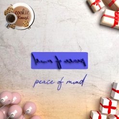 Polimer Kil Kalıbı - Peace of Mind Damga #162
