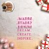 Polimer Kil Kalıbı - Dream Create Inspire Damga #195