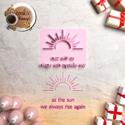 Polimer Kil Kalıbı - As The Sun Damga #204