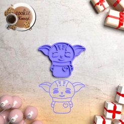 Polimer Kil Kalıbı - Yoda Damga #223