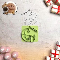 Polimer Kil Kalıbı - For Baby Damga #234