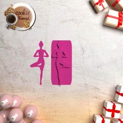 Polimer Kil Kalıbı - Yoga Namaste Damga #259