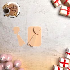 Polimer Kil Kalıbı - Erkek Damga #288