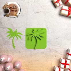 Polimer Kil Kalıbı - Palmiye Damga #295