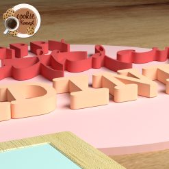 Kişiye Özel İsimli Doğum Günü Damga Kalıbı - Happy Birthday #2 - Görsel 3