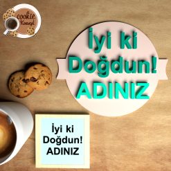 Kişiye Özel İsimli Doğum Günü Damga Kalıbı - İyi ki Doğdun #1