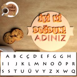 Alternative view of Kişiye Özel İsimli Doğum Günü Damga Kalıbı - İyi ki Doğdun #2