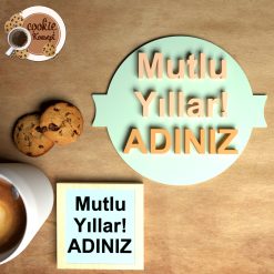 Kişiye Özel İsimli Doğum Günü Damga Kalıbı - Mutlu Yıllar #1