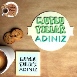 Kişiye Özel İsimli Doğum Günü Damga Kalıbı - Mutlu Yıllar #2