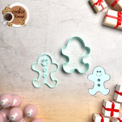 Polimer Kil Kalıbı - Gingerbread Model #636