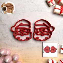 Polimer Kil Kalıbı - Noel Baba Model #683