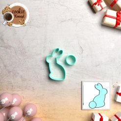 Polimer Kil Kalıbı - Tavşan Model #715