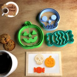 Halloween Konsept Kurabiye Kalıp Seti #4-1