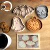 Halloween Konsept Kurabiye Kalıp Seti #5