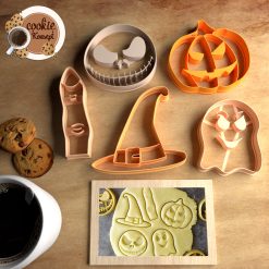 Halloween Konsept Kurabiye Kalıp Seti #3