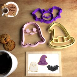 Halloween Konsept Kurabiye Kalıp Seti #4-2