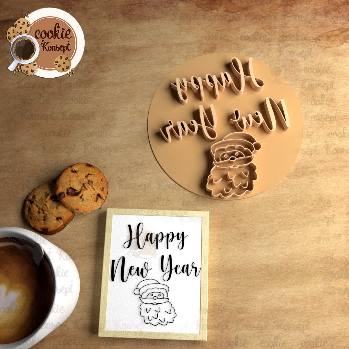 Happy New Year #4 – Stamp