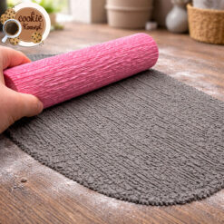 Beton Yüzeyi Dokulu Merdane | Kurabiye, Şeker Hamuru ve Kil İçin